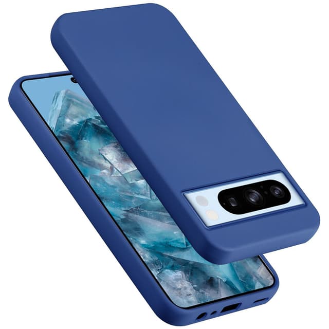 Google PIXEL 8 Pro Skal Fodral Case (Blå)