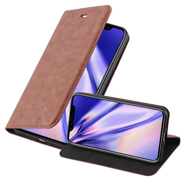 iPhone X / XS Cover Etui Case (Brun)