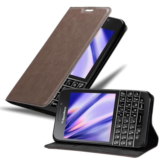Blackberry Q10 Skal Fodral Case (Brun)