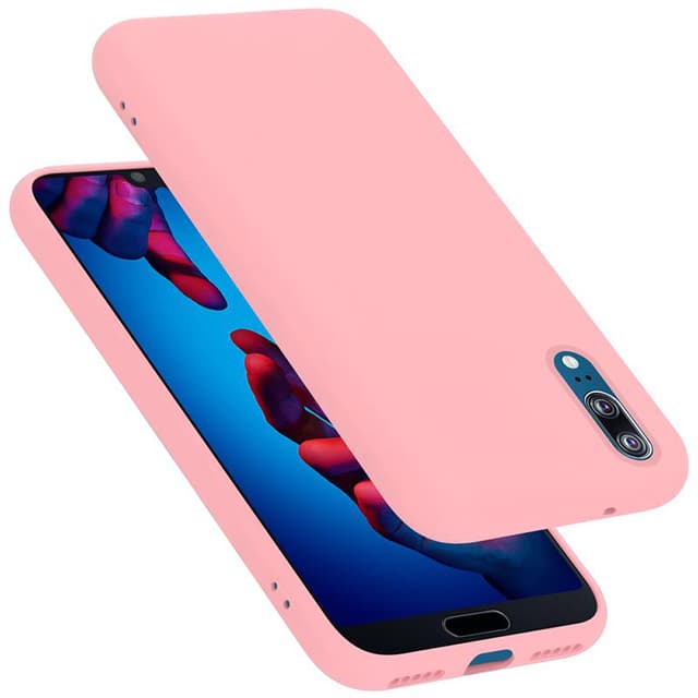 Huawei P20 Cover Etui Case (Lyserød)
