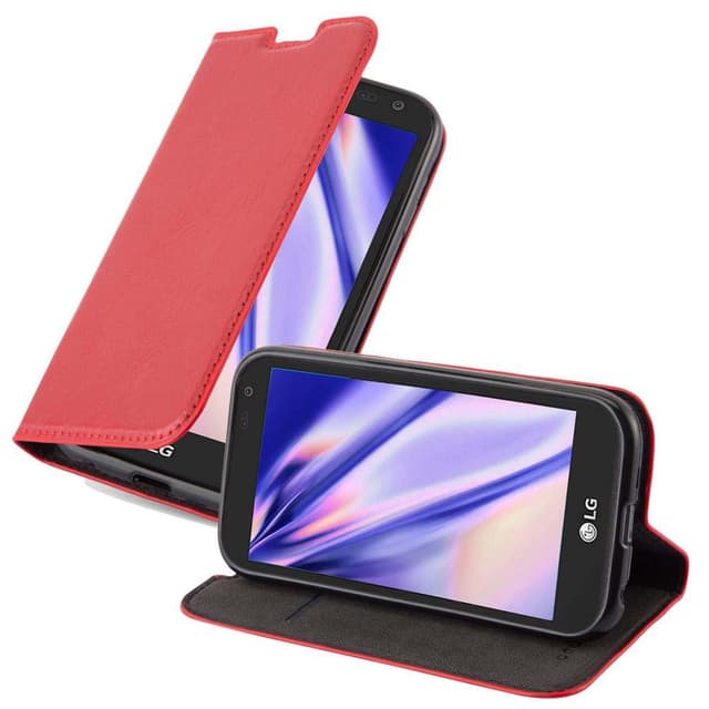 LG K3 2017 Skal Fodral Case (Röd)