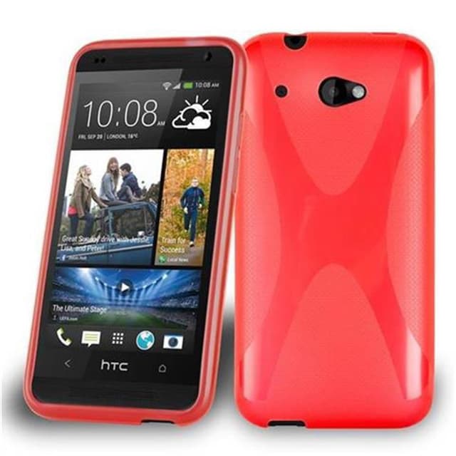 HTC Desire 601 Etui Case Cover (Rød)