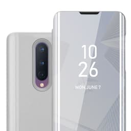 Suojakuori OnePlus 8 Lompakkokotelo (Hopea)