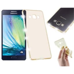 Samsung Galaxy A5 2015 Skal Fodral Case (Guld)