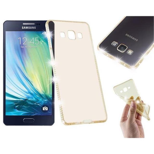 Samsung Galaxy A5 2015 Skal Fodral Case (Guld)