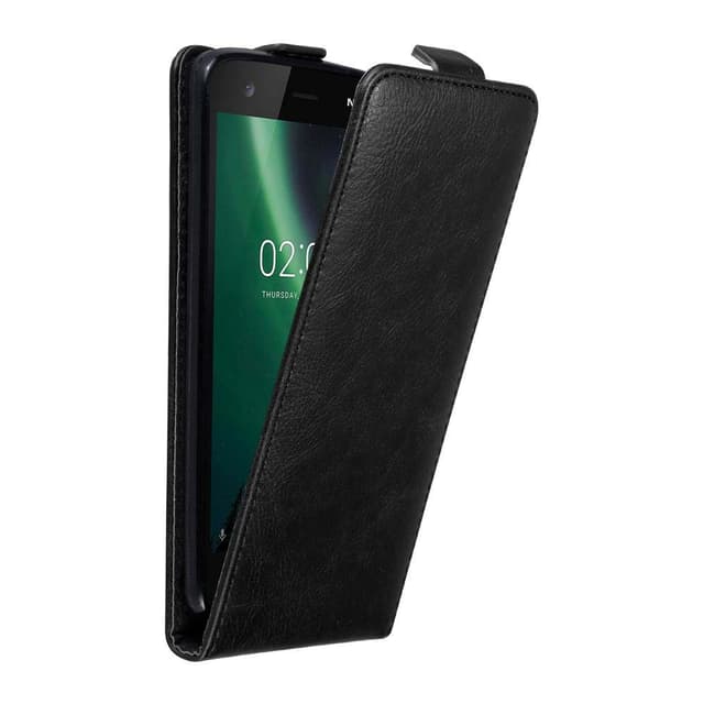 Nokia 2 2017 Pungetui Flip Cover (Sort)