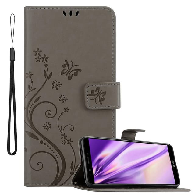 Honor 7C / Huawei Y7 2018 Pungetui Cover Case (Grå)