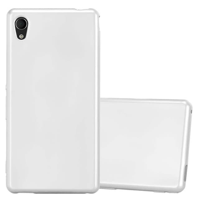 Sony Xperia M4 AQUA Cover Etui Case (Sølv)