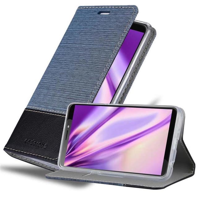 HTC Desire 12 PLUS lommebokdeksel etui (blå)