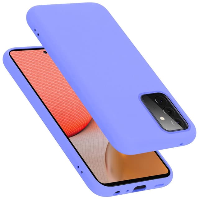 Samsung Galaxy A72 4G / 5G Skal Fodral Case (Lila)