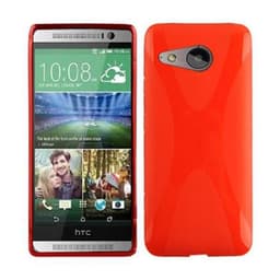 HTC ONE M8 MINI Skal Fodral Case (Röd)