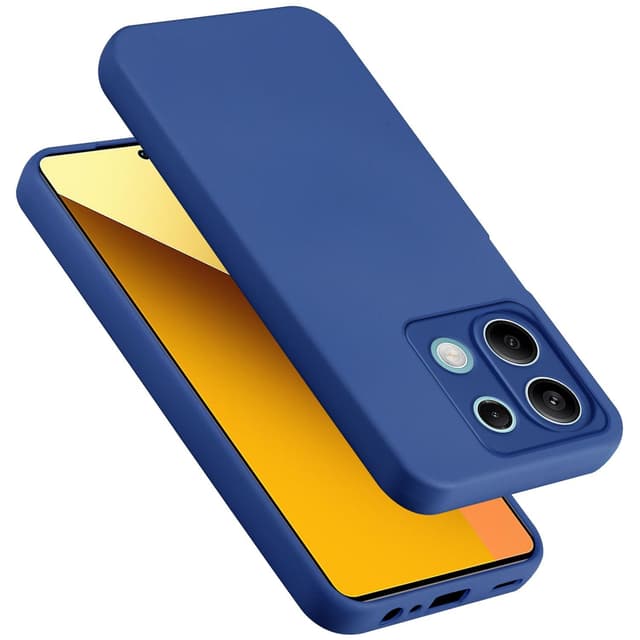 Redmi Note 13 5G Global silikondeksel case (Blå)