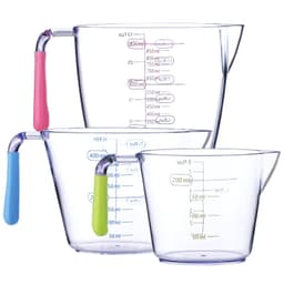 Målekannene 3 Del Sett 200 ml 400 ml 900 ml