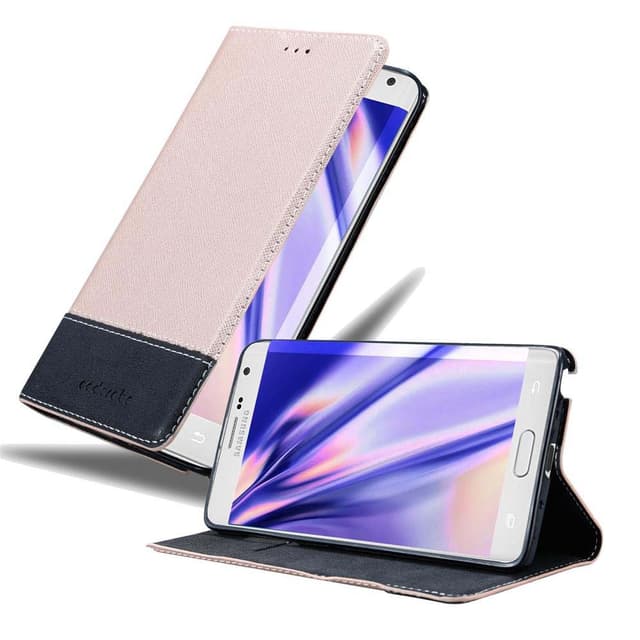 Samsung Galaxy NOTE EDGE Etui Case Cover (Lyserød)