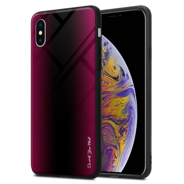iPhone XS MAX Skal Fodral Case (Rosa)