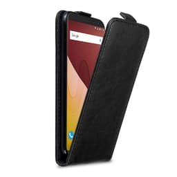 WIKO VIEW GO Suojakuori Lompakkokotelo (Musta)