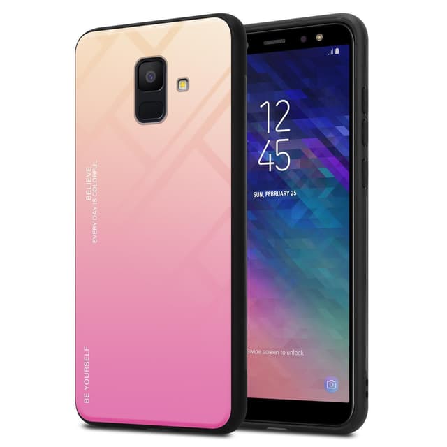 Suojakuori Samsung Galaxy A6 2018 Kotelo (Musta)