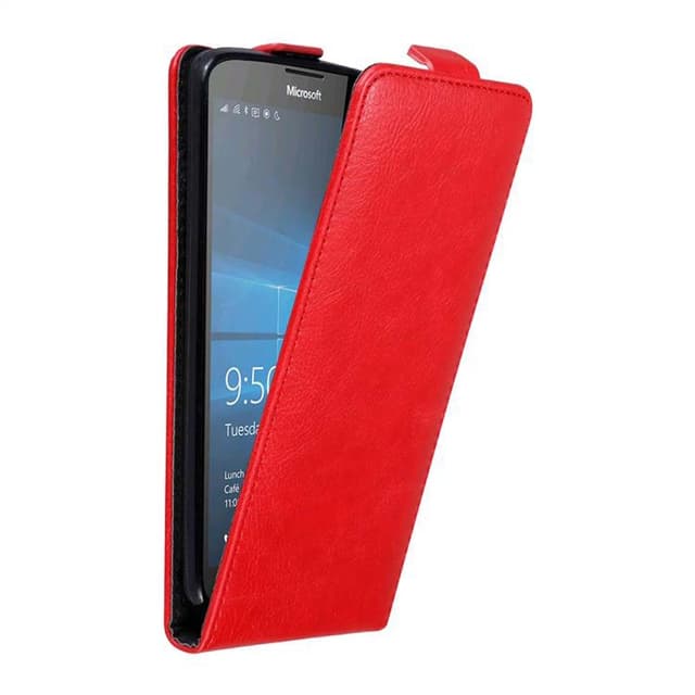 Nokia Lumia 950 XL Pungetui Flip Cover (Rød)