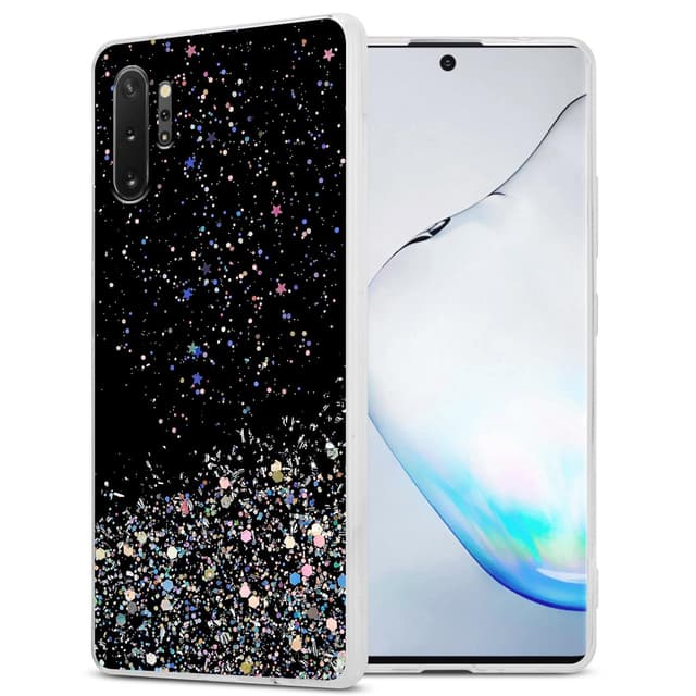 Samsung Galaxy NOTE 10 PLUS Silikondeksel Glitter