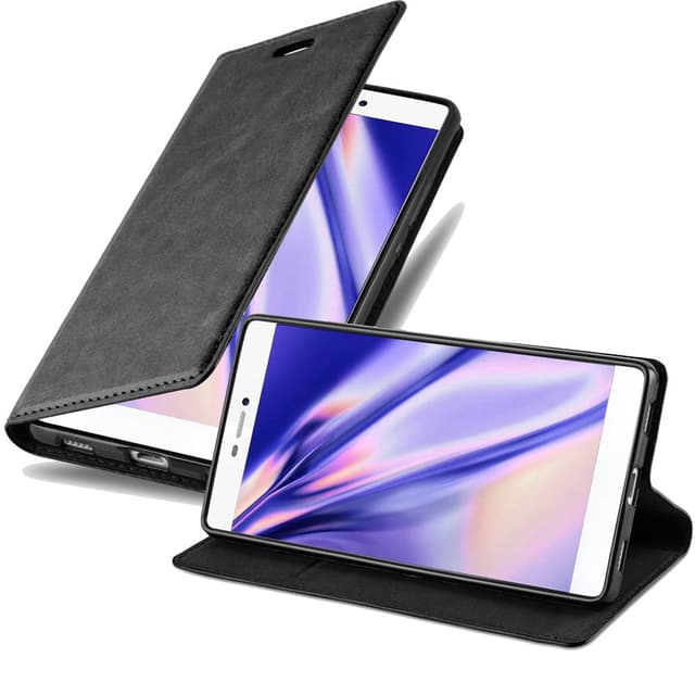 Huawei P8 Skal Fodral Case (Svart)