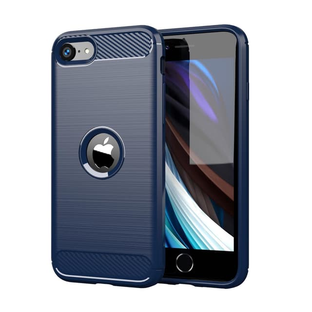 iPhone SE 2020 Cover TPU Etui (Blå)