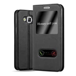 Lompakkokotelo Samsung Galaxy J5 2015 Case (Musta)