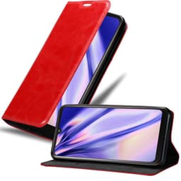 LG K50 lommebokdeksel deksel (rød)