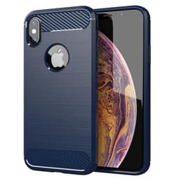 Deksel iPhone XS MAX ultra slim (blå)