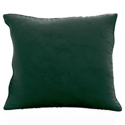 Putetrekk 40x40 cm dekorativ i fløyel (grønn)