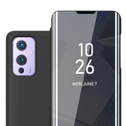 Suojakuori OnePlus 9 Lompakkokotelo (Musta)