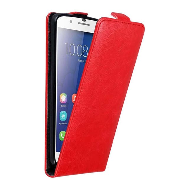 Honor 6 PLUS Flipfodral Skal (Röd)
