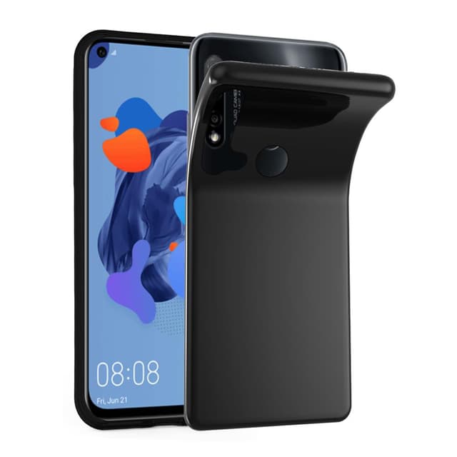 Huawei NOVA 5i / P20 LITE 2019 Cover TPU Etui (Sort)