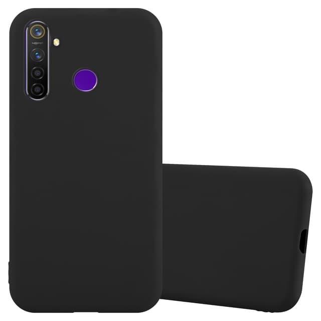 Cover Realme 5 / 5i / 6i / C3 Etui Case (Sort)