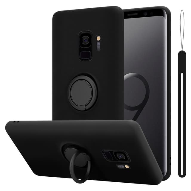 Samsung Galaxy S9 Suojakuori Case Kotelo (Musta)