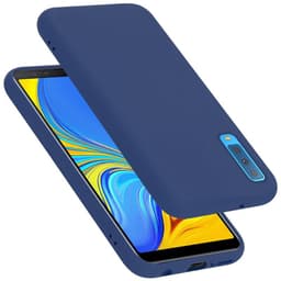 Samsung Galaxy A7 2018 Suojakuori Suojakotelo (Sininen)
