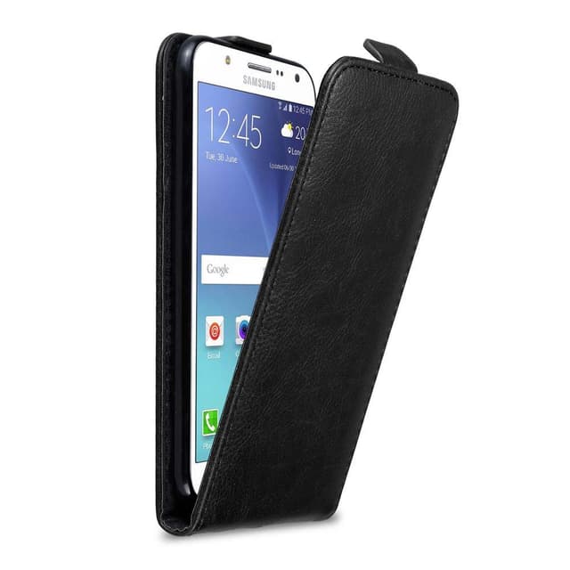 Samsung Galaxy J7 2015 Pungetui Flip Cover (Sort)