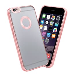 iPhone 6 / 6S silikondeksel Krom case (gjennomsiktig)