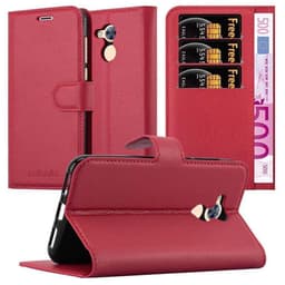 Honor 6A Deksel Etui Case (rød)