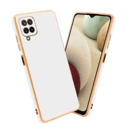 Samsung Galaxy A12 / M12 Cover Etui Case (Hvid)