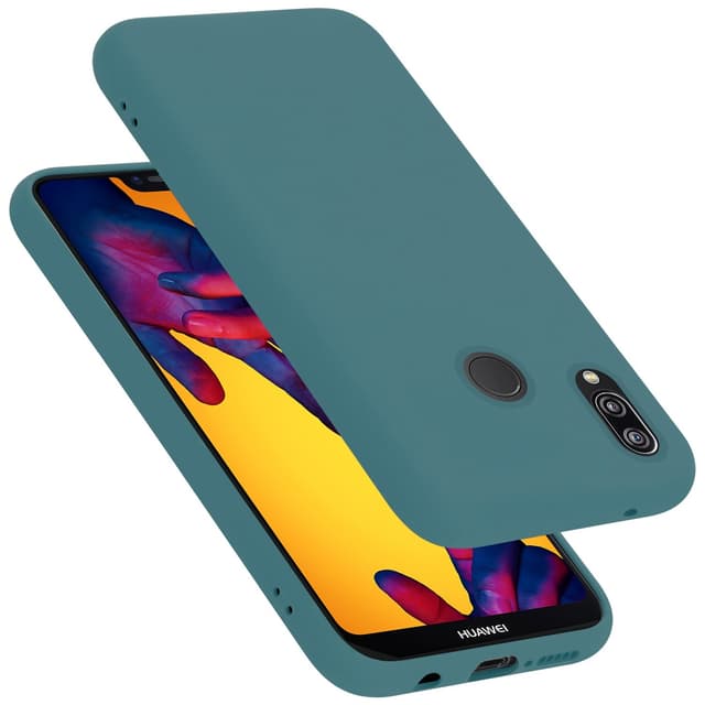 Huawei P20 LITE 2018 / NOVA 3E Cover Etui Case (Grøn)