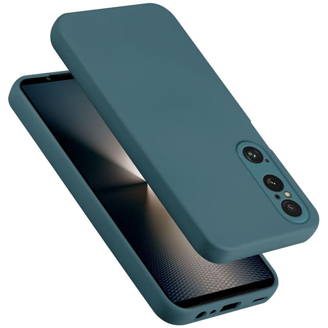 Sony Xperia 1 VI silikondeksel case (grønn)