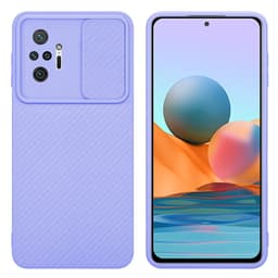 Deksel Xiaomi RedMi NOTE 10 PRO cover (lilla)