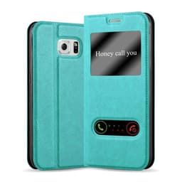 Samsung Galaxy NOTE 5 lommebokdeksel cover (turkis)