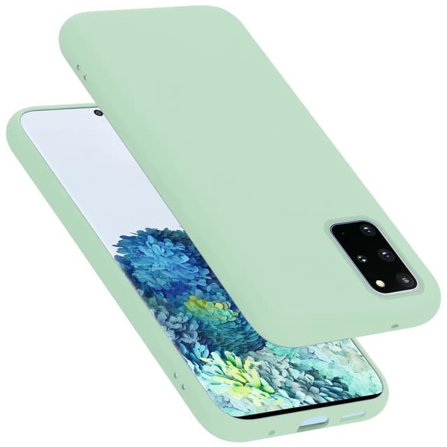 Samsung Galaxy S20 PLUS silikondeksel case (grønn)