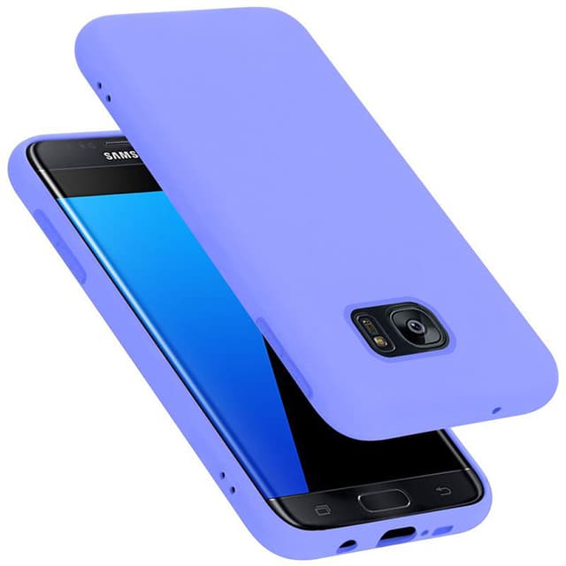 Samsung Galaxy S7 EDGE Cover Etui Case (Lilla)
