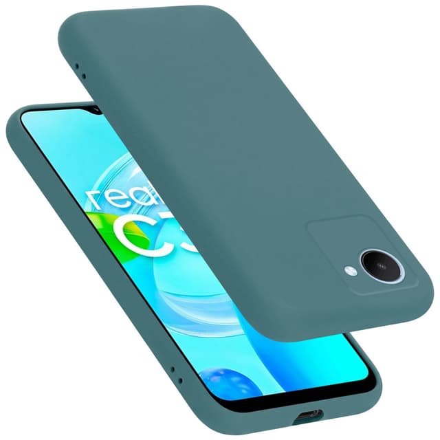 Realme C30 / Narzo 50i PRIME Cover Etui Case (Grøn)