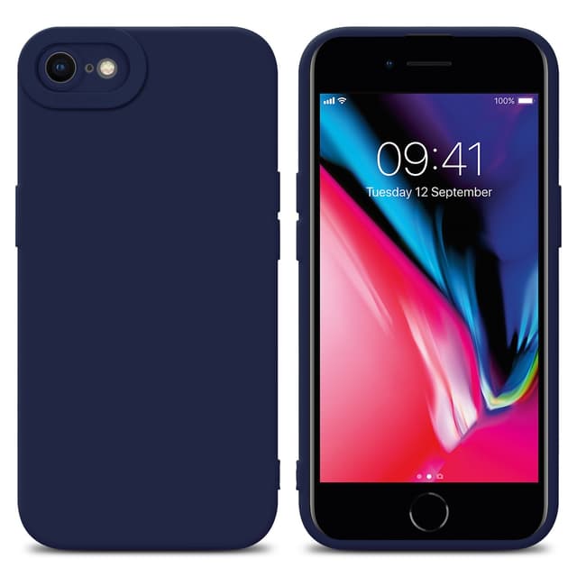 iPhone 7 / 7S / 8 / SE 2020 Suojakuori Kotelo (Sininen)
