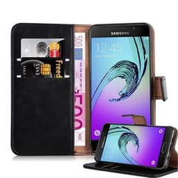 Samsung Galaxy A3 2016 lommebokdeksel etui (svart)