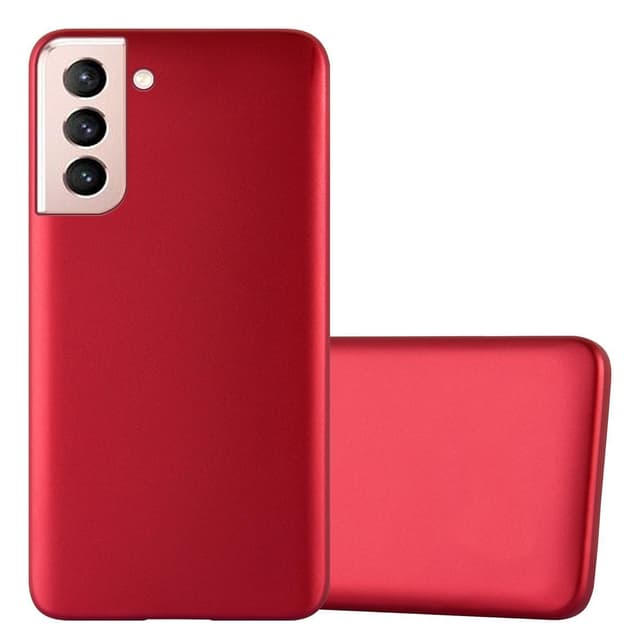Samsung Galaxy S21 5G Suojakuori Kotelo (Punainen)