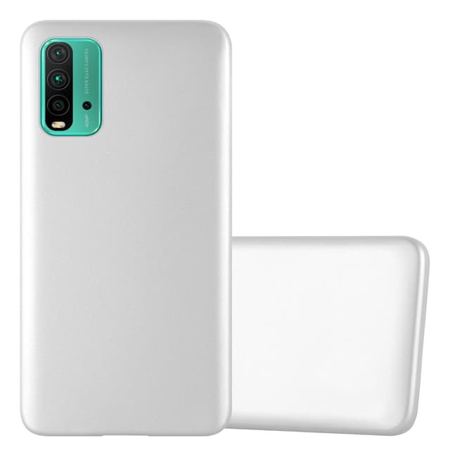 Xiaomi RedMi 9T / POCO M3 Cover Etui Case (Sølv)